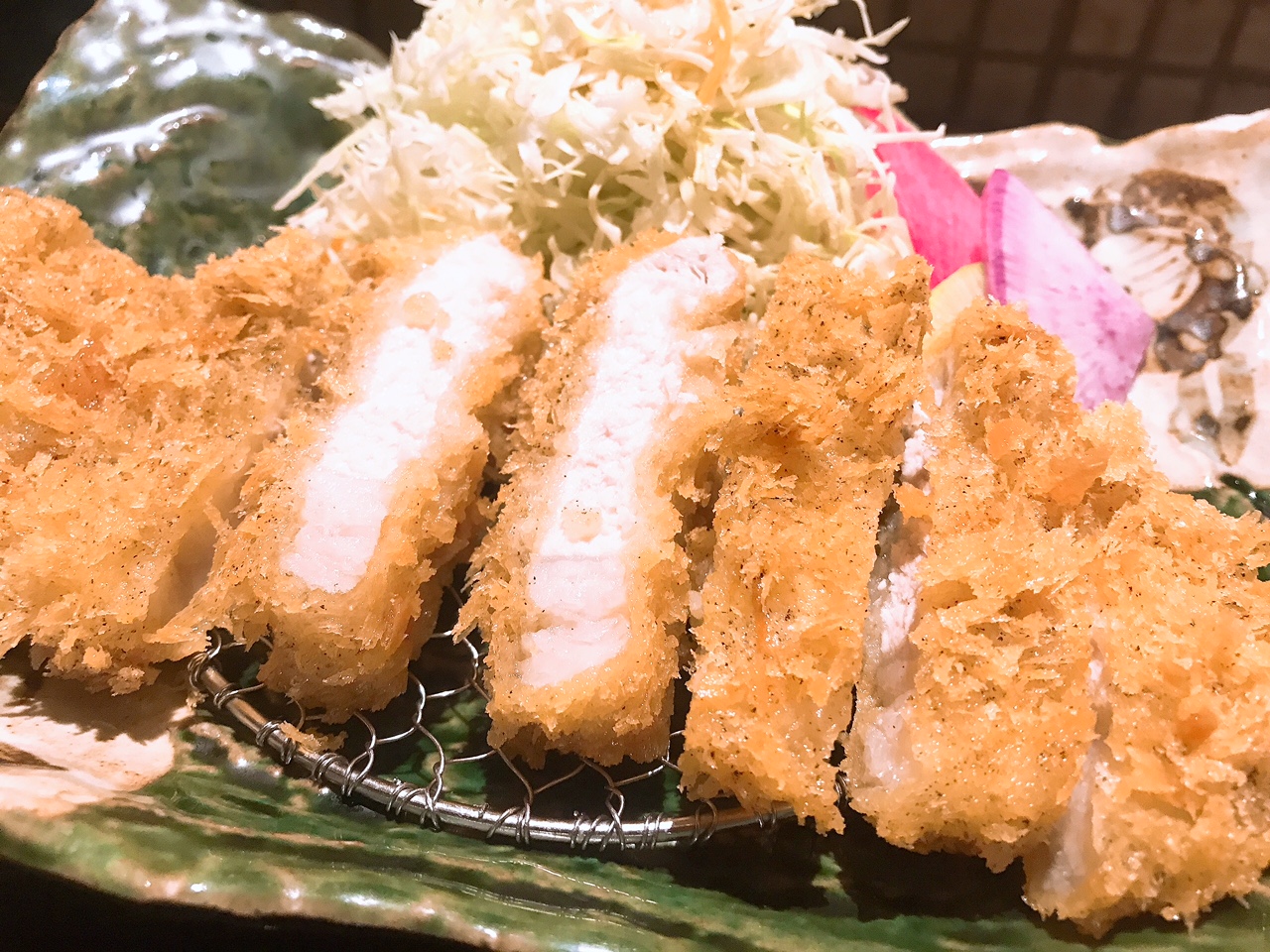 北新地 串揚げ かな山のロースかつ