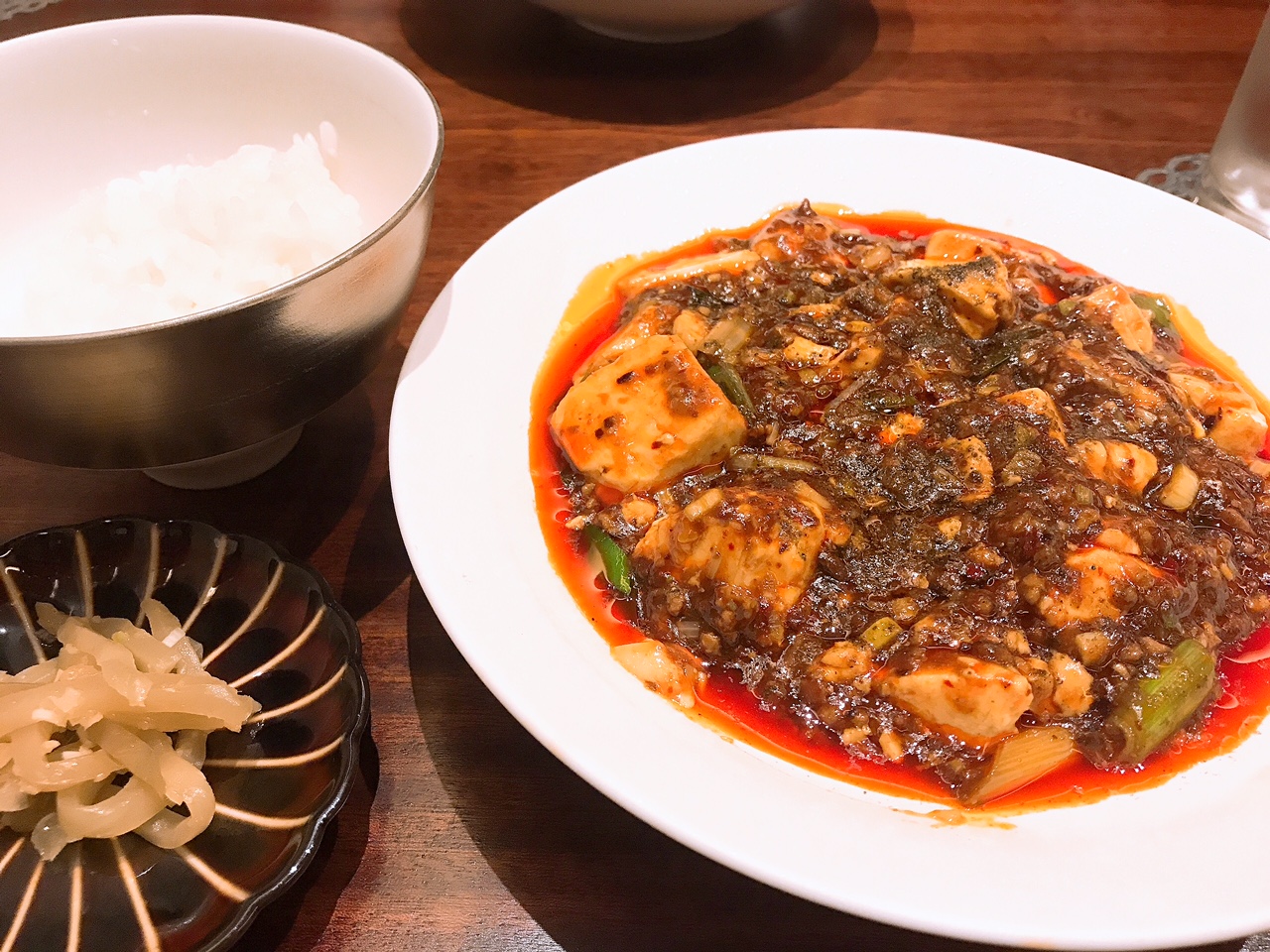 harakawa麻婆豆腐定食